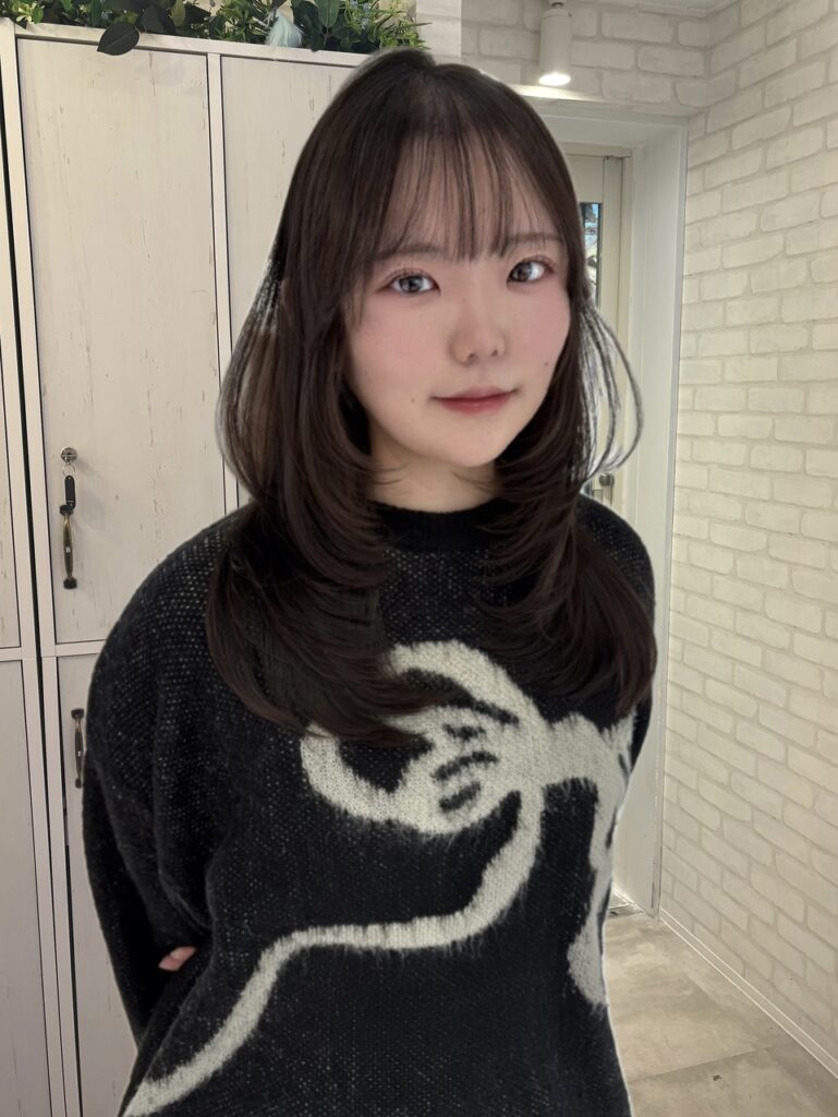 ミディアムレイヤーカット