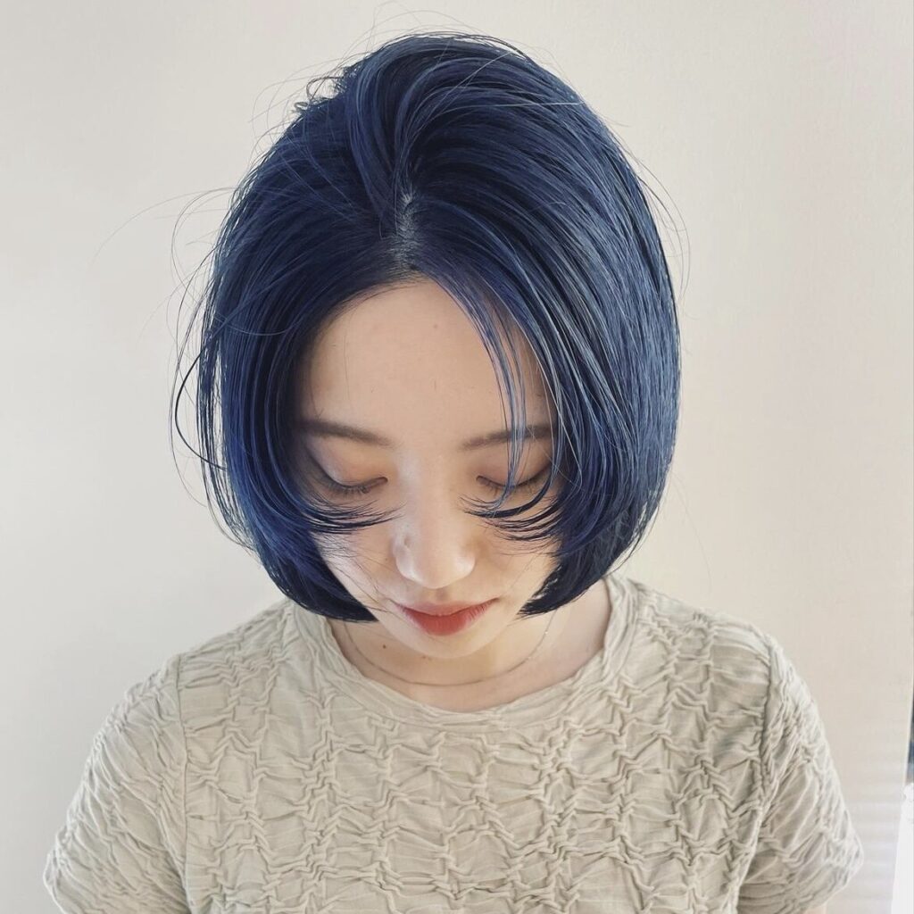 ブルーカラーボブ